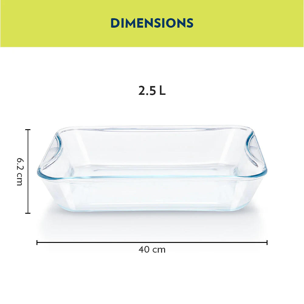 EasyGrip Rectangular Dish, 2.5L - Image 7