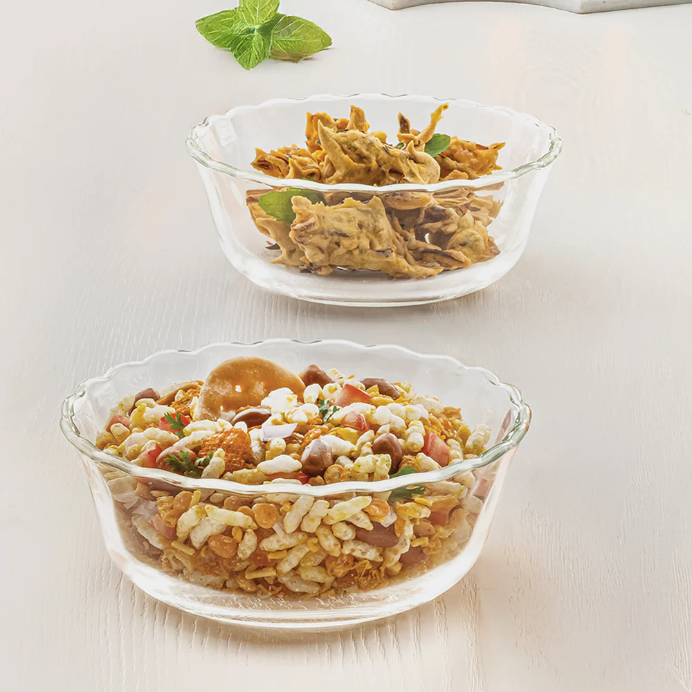 Borosil Designer Bowl Set, 430ml x 4 - Image 6