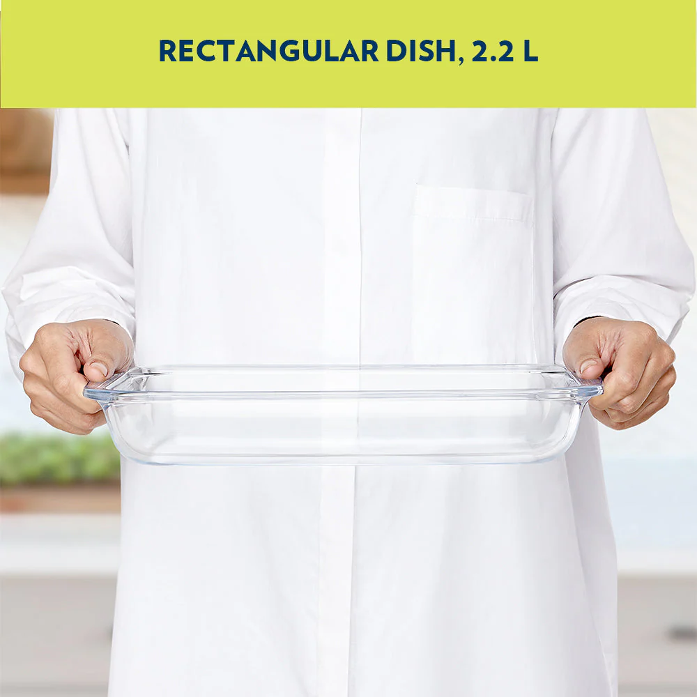 Deep Rectangular Dish, 2.2L - Image 4