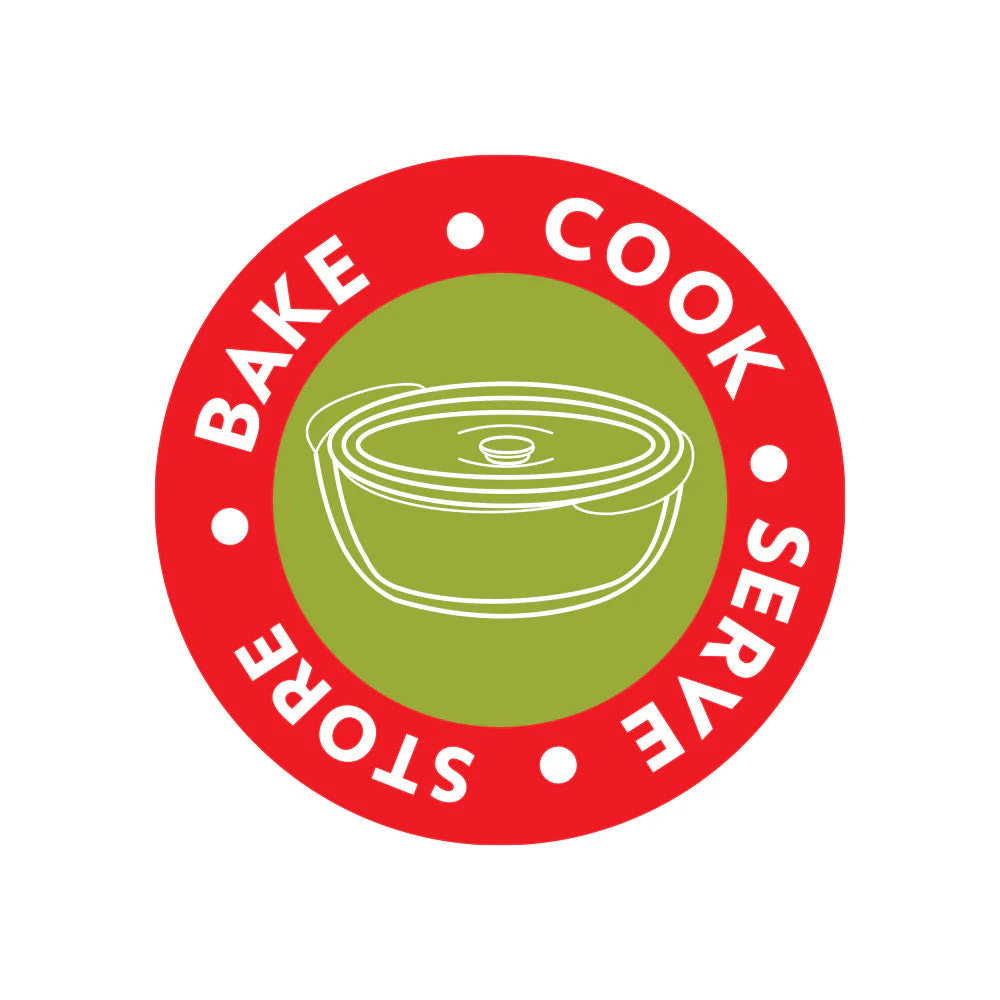 Round Dish with Green Lid - Image 6