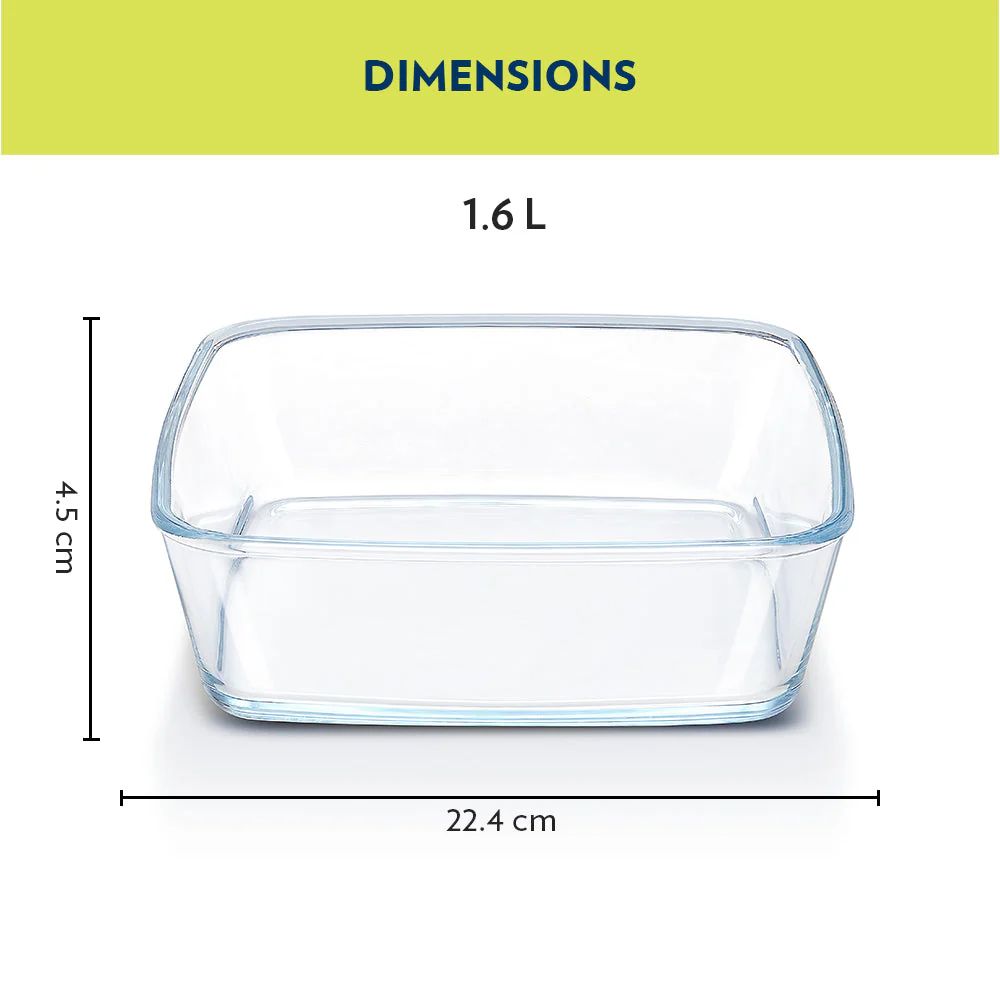 Square Baking Dish, 1.6L - Image 3