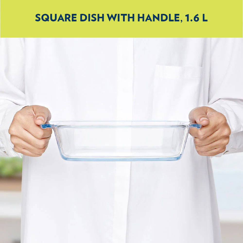 Square Baking Dish with handle, 1.6L - Image 4