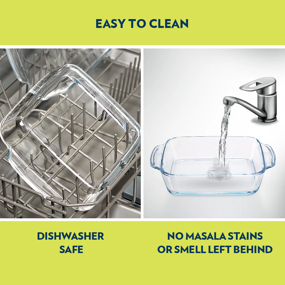 Square Baking Dish with handle, 1.6L - Image 7