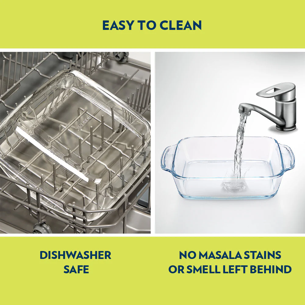 Square Baking Dish with handle, 800ml - Image 7