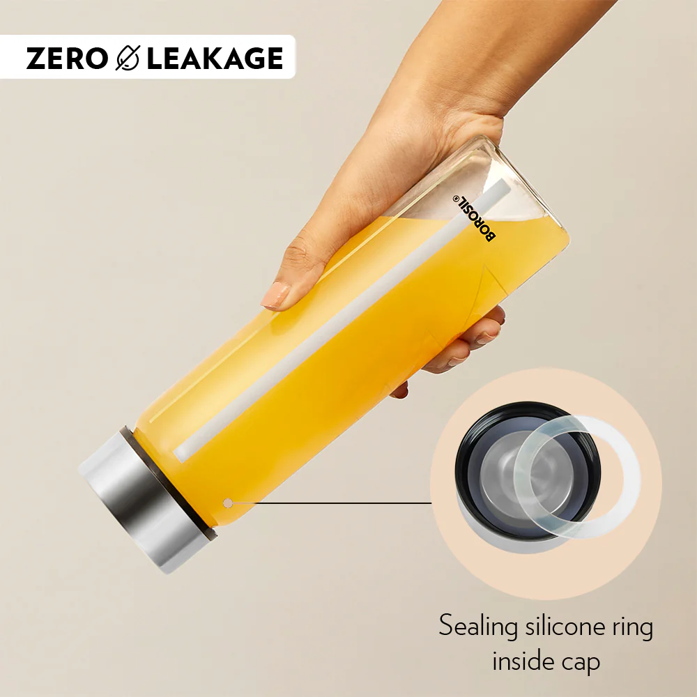 Neo Wide Mouth Sintra Glass Bottle - Image 4