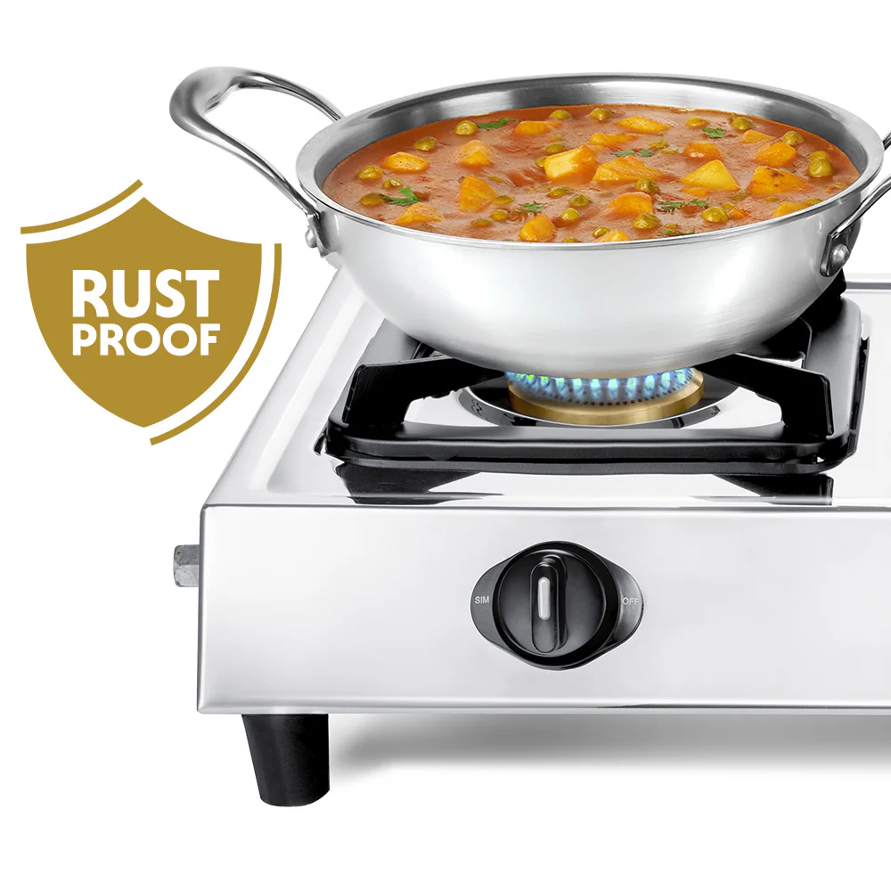 Smart Flame Stainless Steel Gas Stove - Image 3