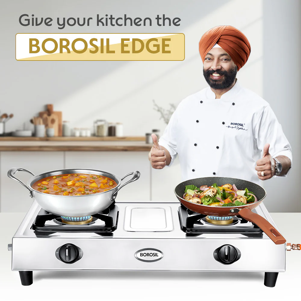 Smart Flame Stainless Steel Gas Stove - Image 7