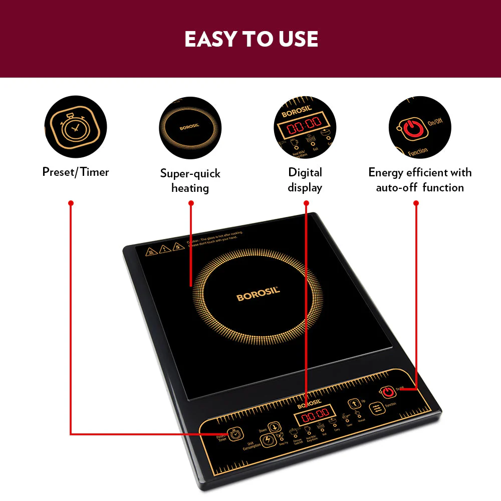 SmartKook Induction Cooktop PC13 - Image 5