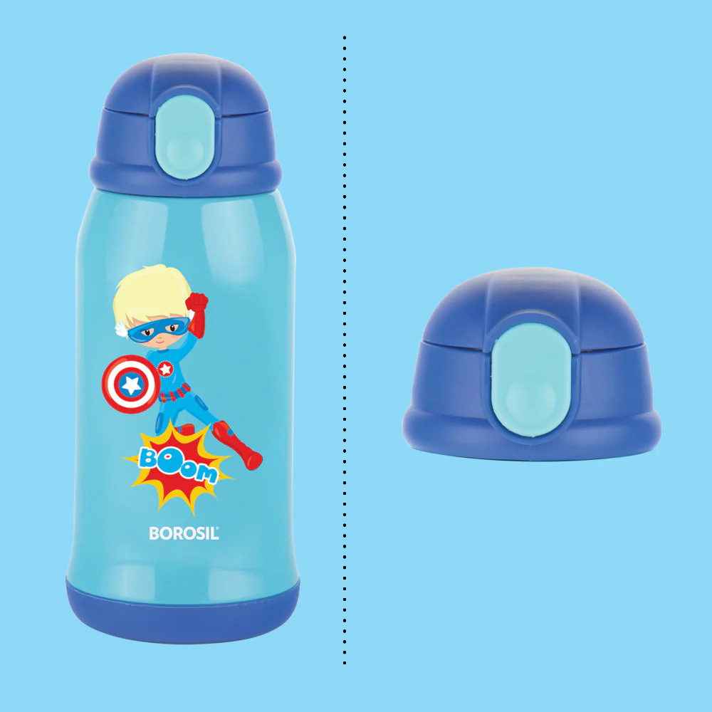 Spare Lid for Superhero Kids Bottle, Lid - Image 2