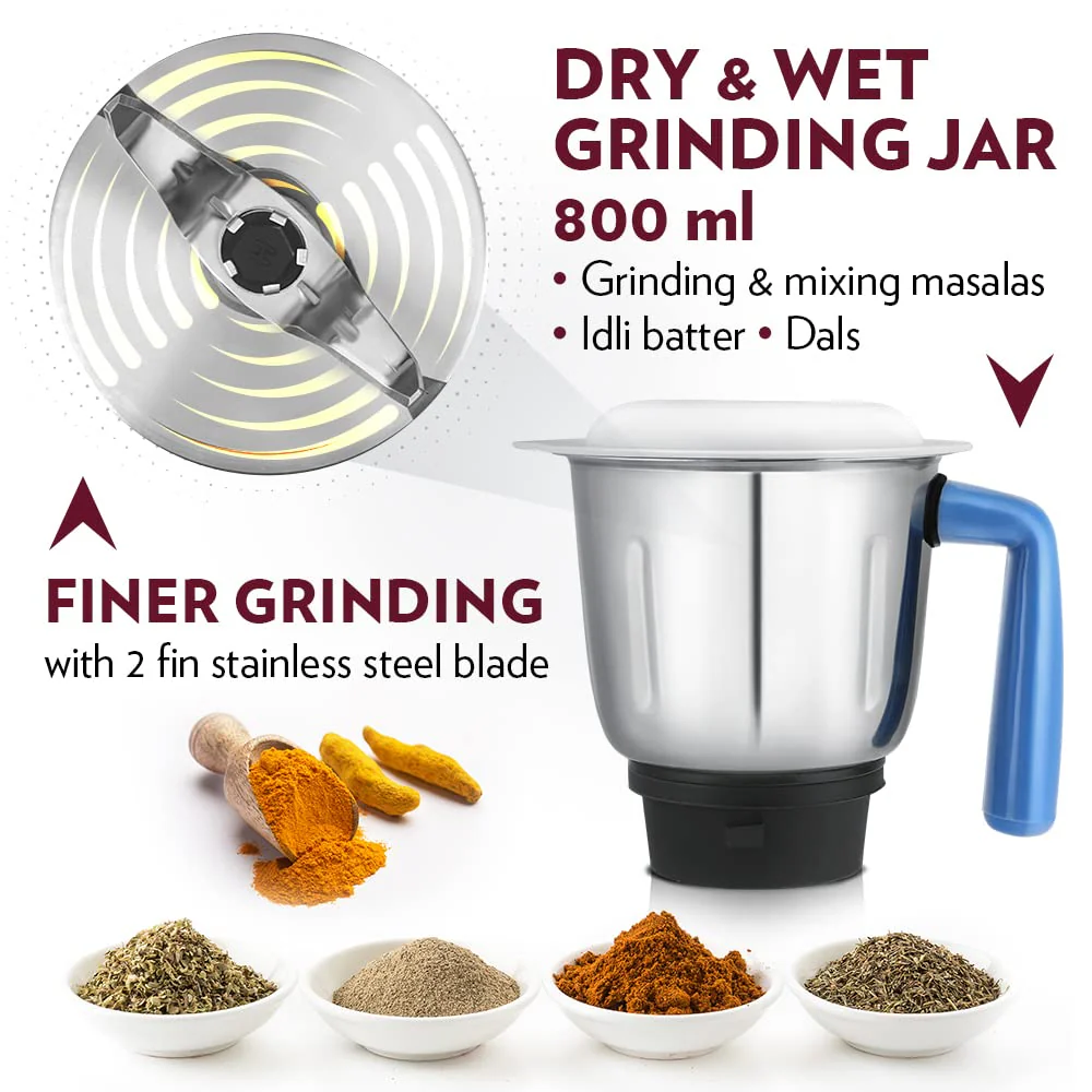 Star Mixer Grinder-Blue - Image 8
