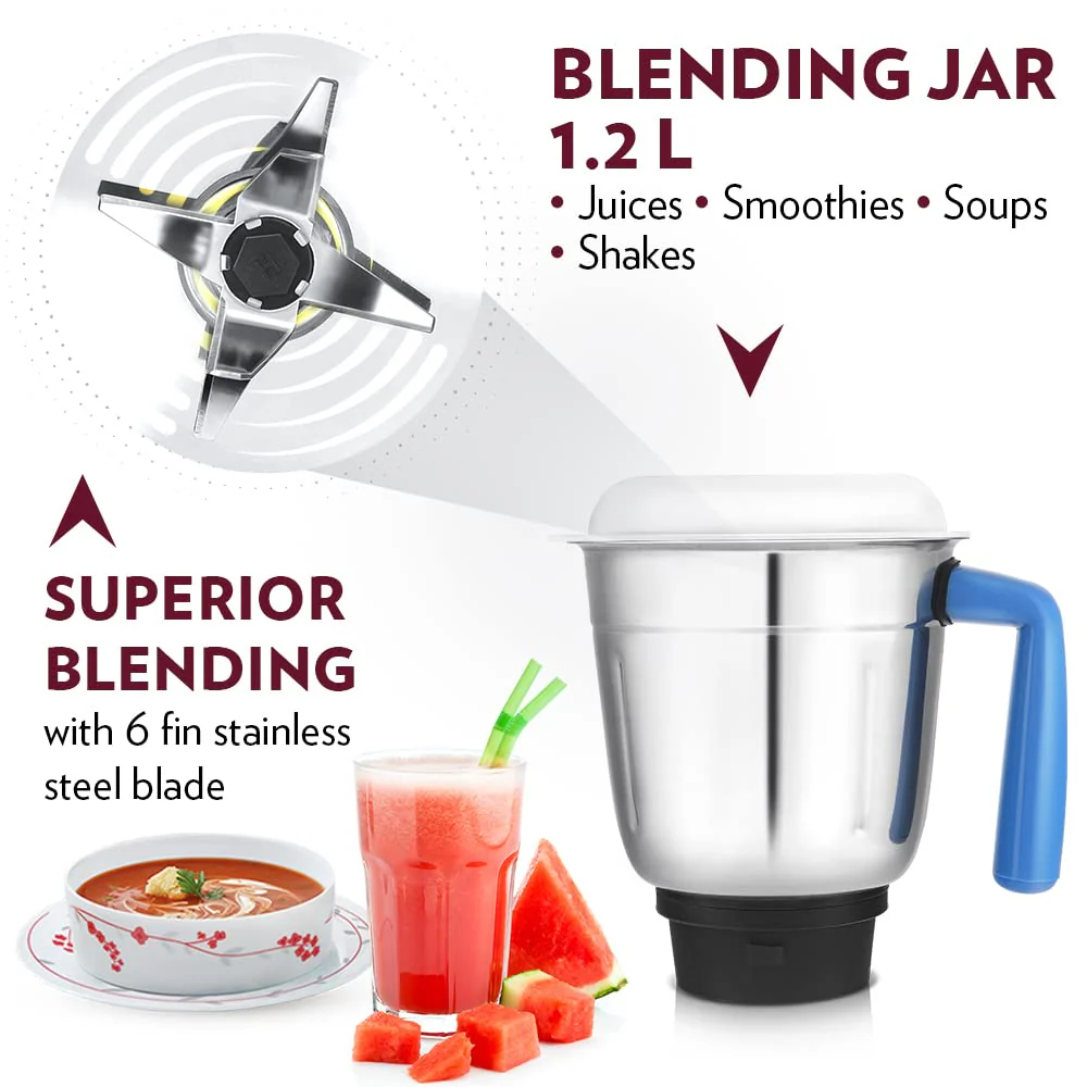 Star Mixer Grinder-Blue - Image 9