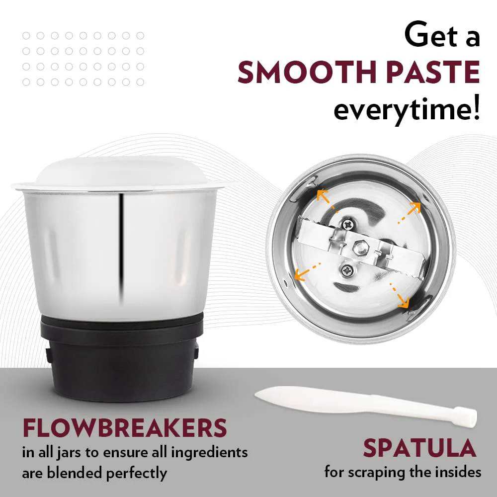 Star Mixer Grinder-Maroon - Image 2