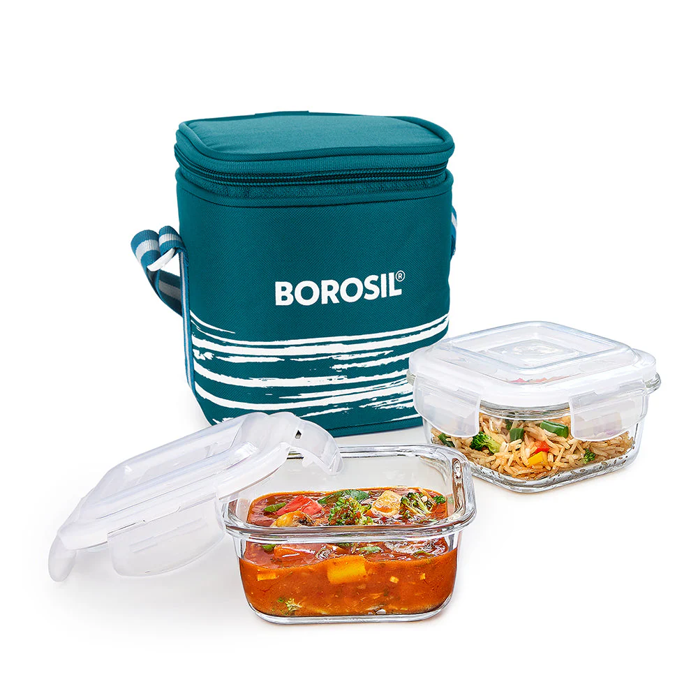 Steller Square Glass Lunch Box - Image 2