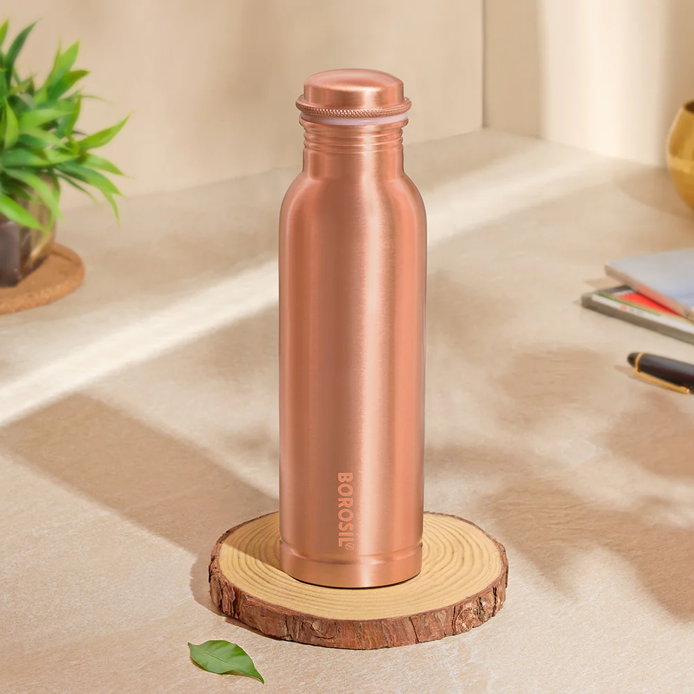 Thirtha Plain Copper Bottle
