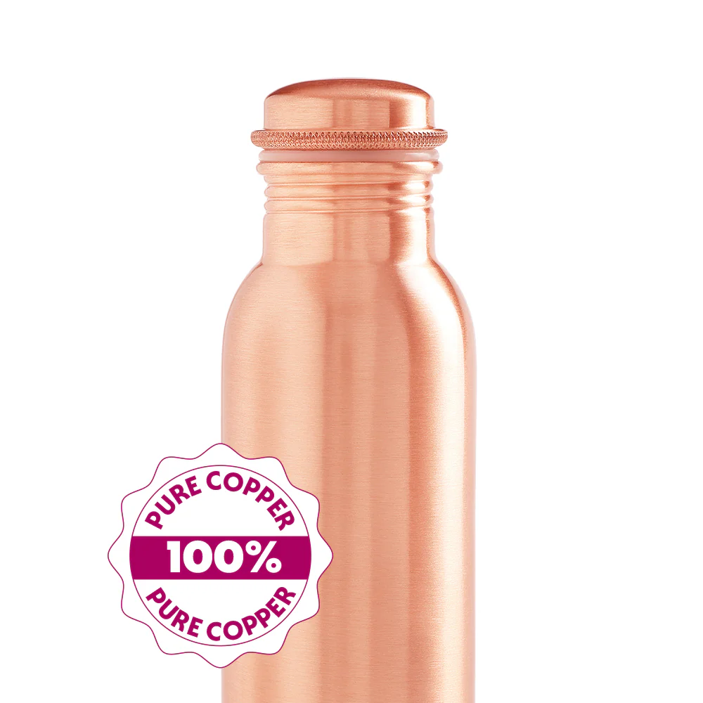 Thirtha Plain Copper Bottle - Image 18