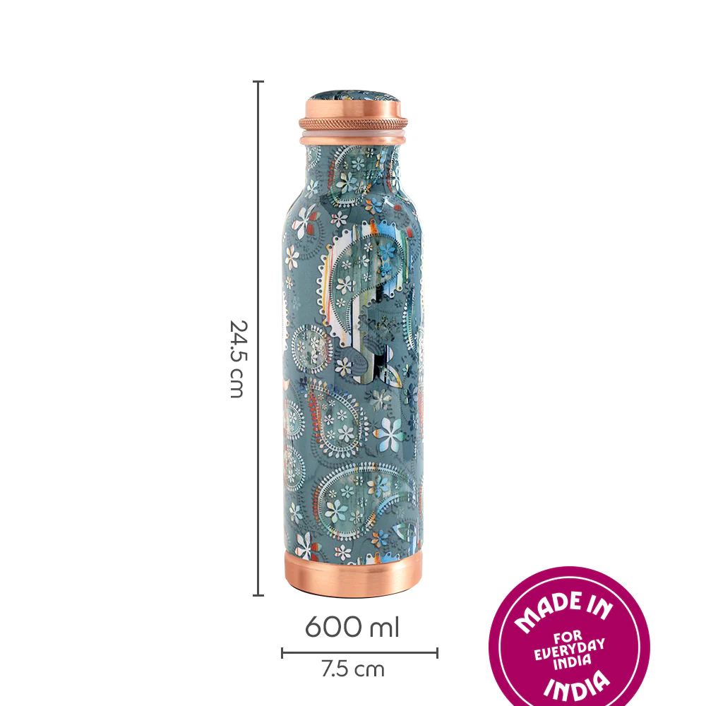 Thirtha Vera Copper Bottle - Image 12
