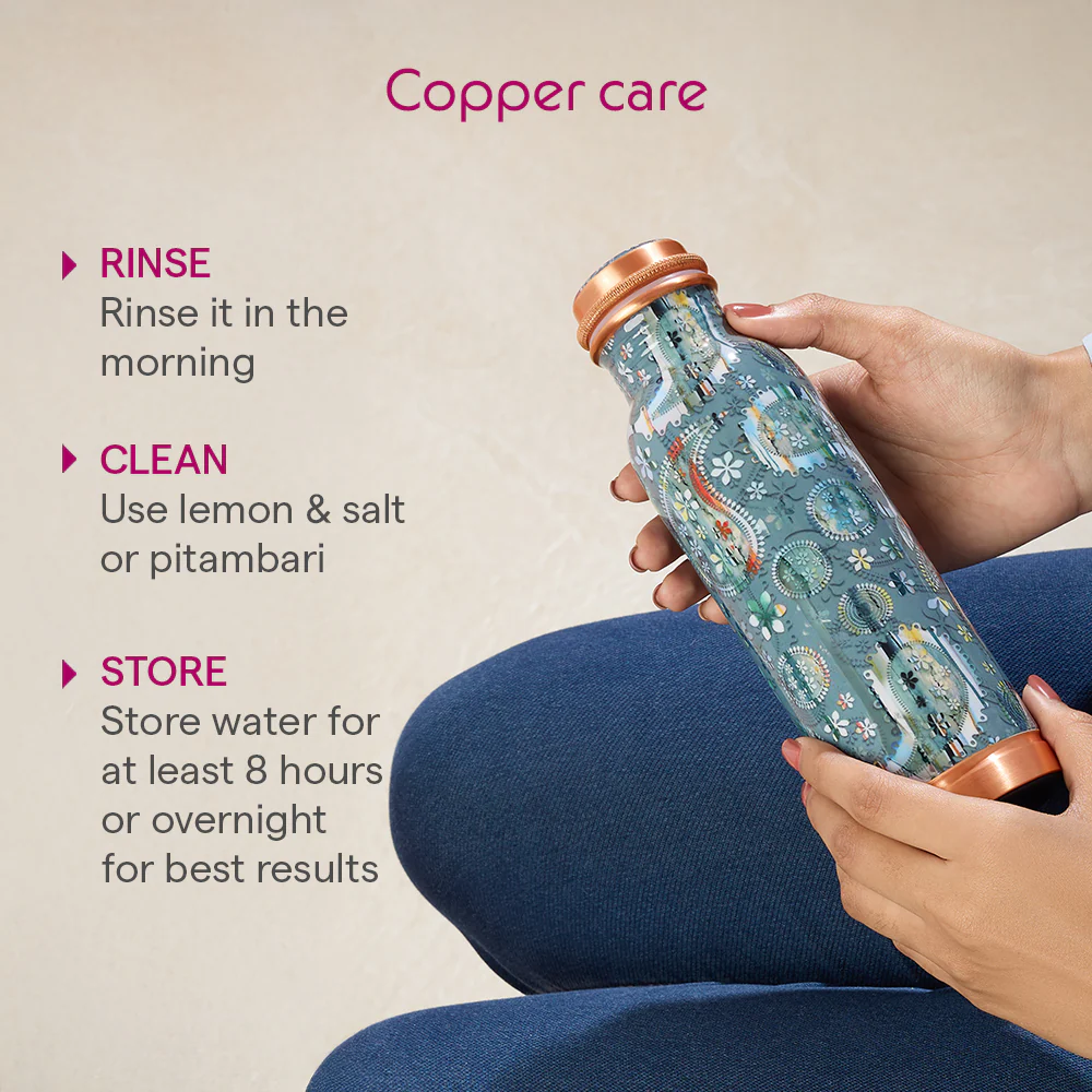 Thirtha Vera Copper Bottle - Image 24