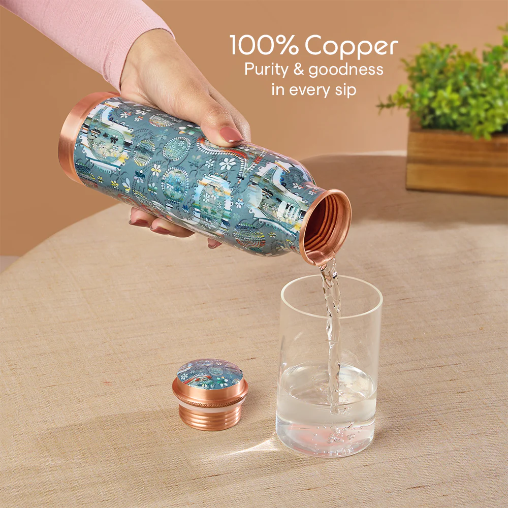 Thirtha Vera Copper Bottle - Image 5
