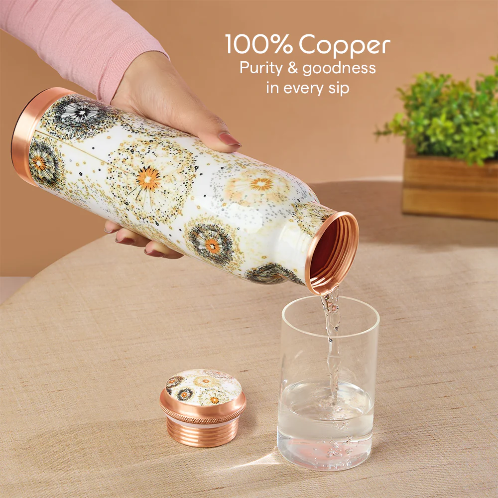Thirtha Vesta Copper Bottle - Image 5