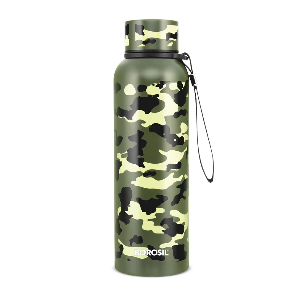 Trek Double Wall Bottle, Military Green - Image 4