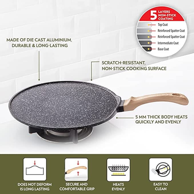 Vajra Nonstick Flat Tawa - Image 3