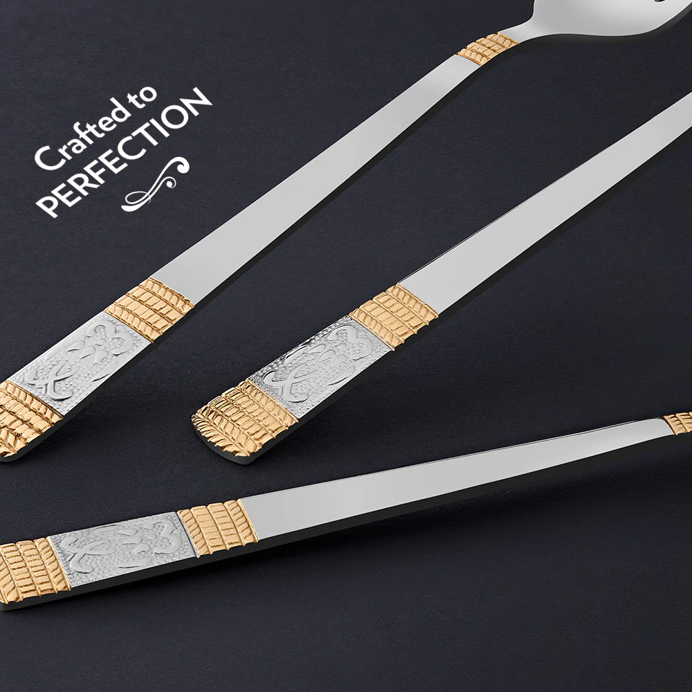 Borosil Venice Dinner Fork, Set of 6-18 cm - Image 5