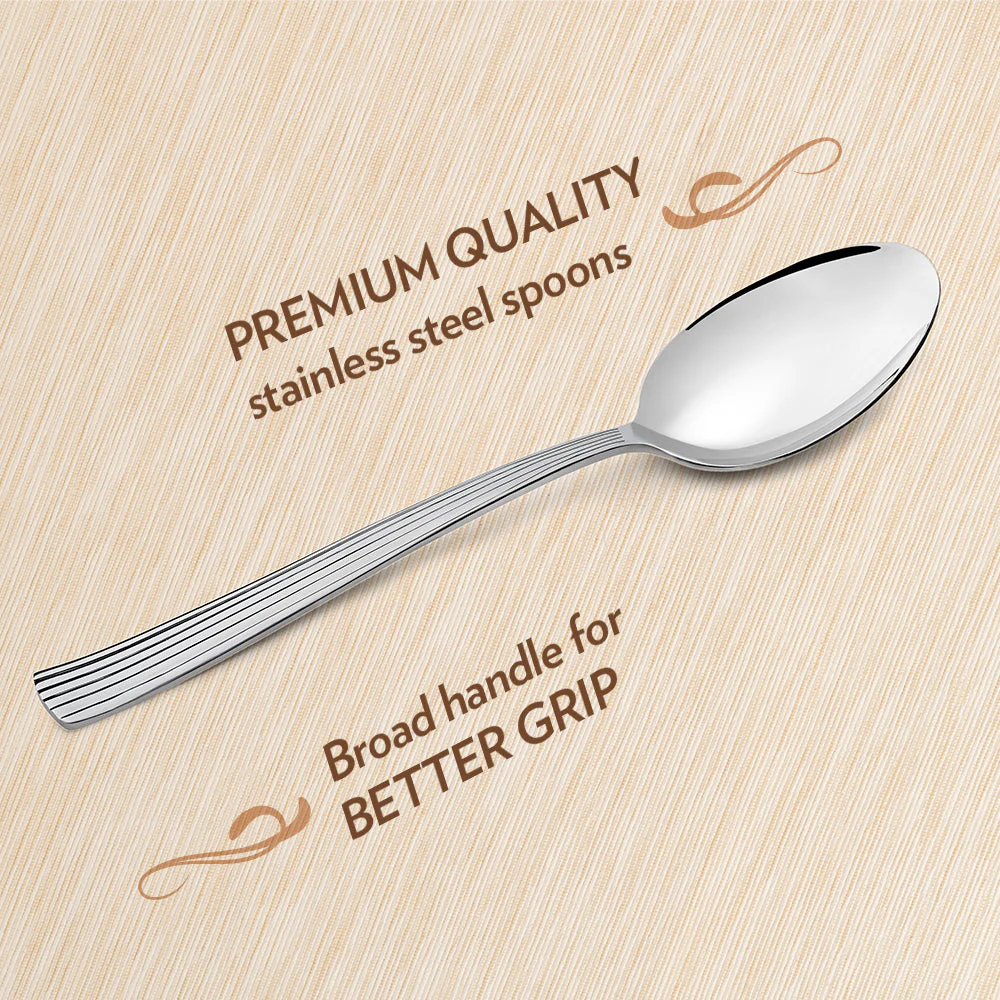 Vintage Dessert Spoon Set - Image 6