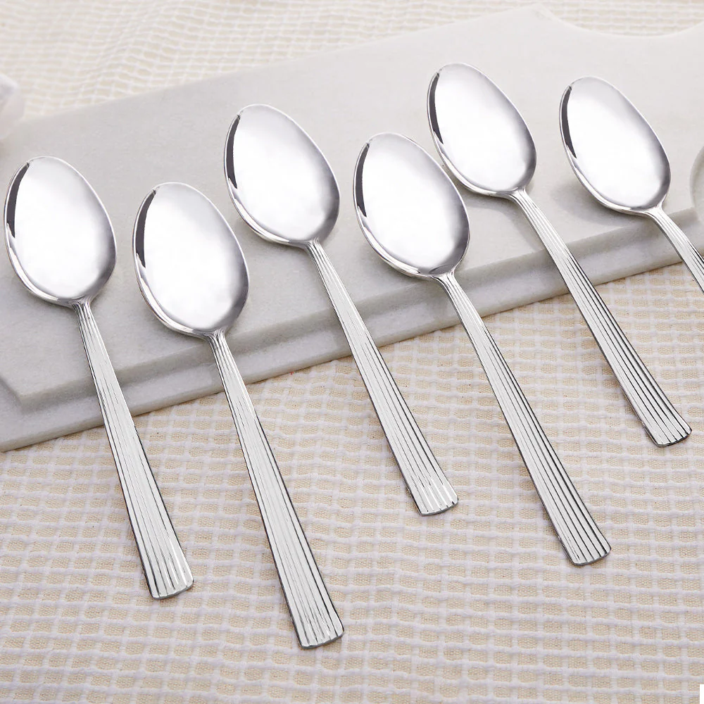 Vintage Dessert Spoon Set - Image 7