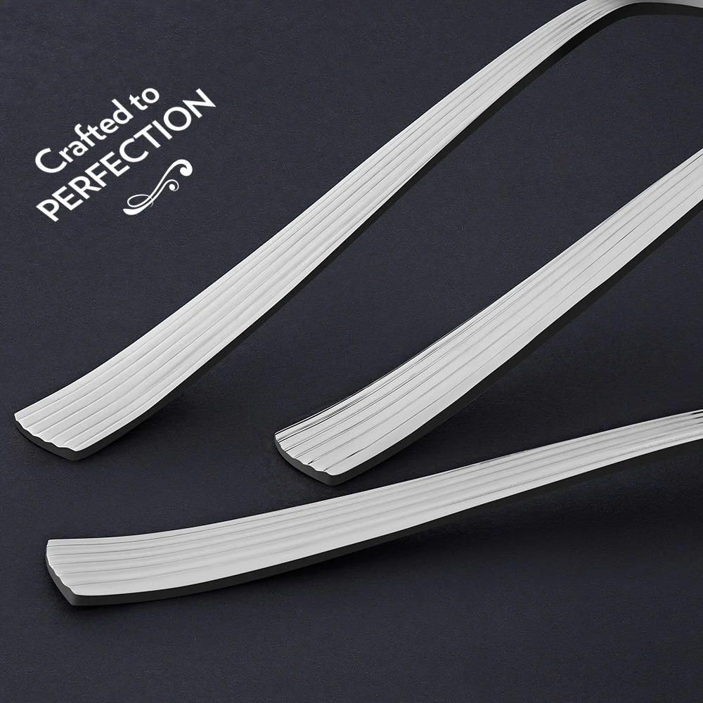 Borosil Vintage Dinner Fork, Set of 6-19.5 cm - Image 4