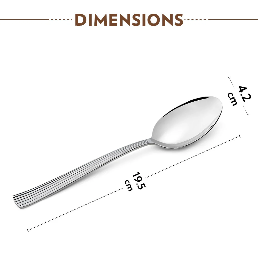 Vintage Dinner Spoon Set - Image 3