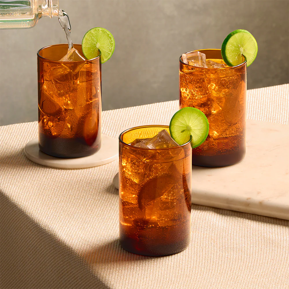 Borosil Vision Amber Glass Set - Image 7