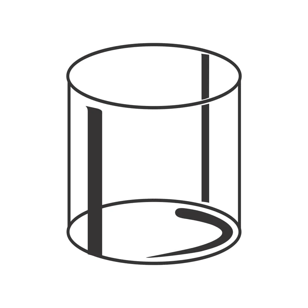 Borosil Vision Squat Glass - Image 10