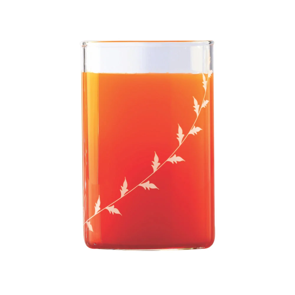 Borosil White Krip Glass - Image 2