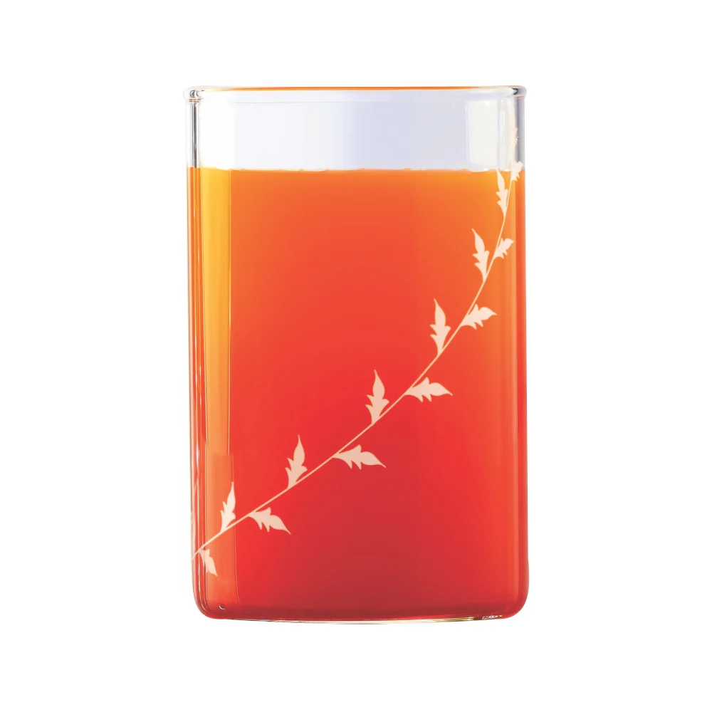 Borosil White Krip Glass - Image 2