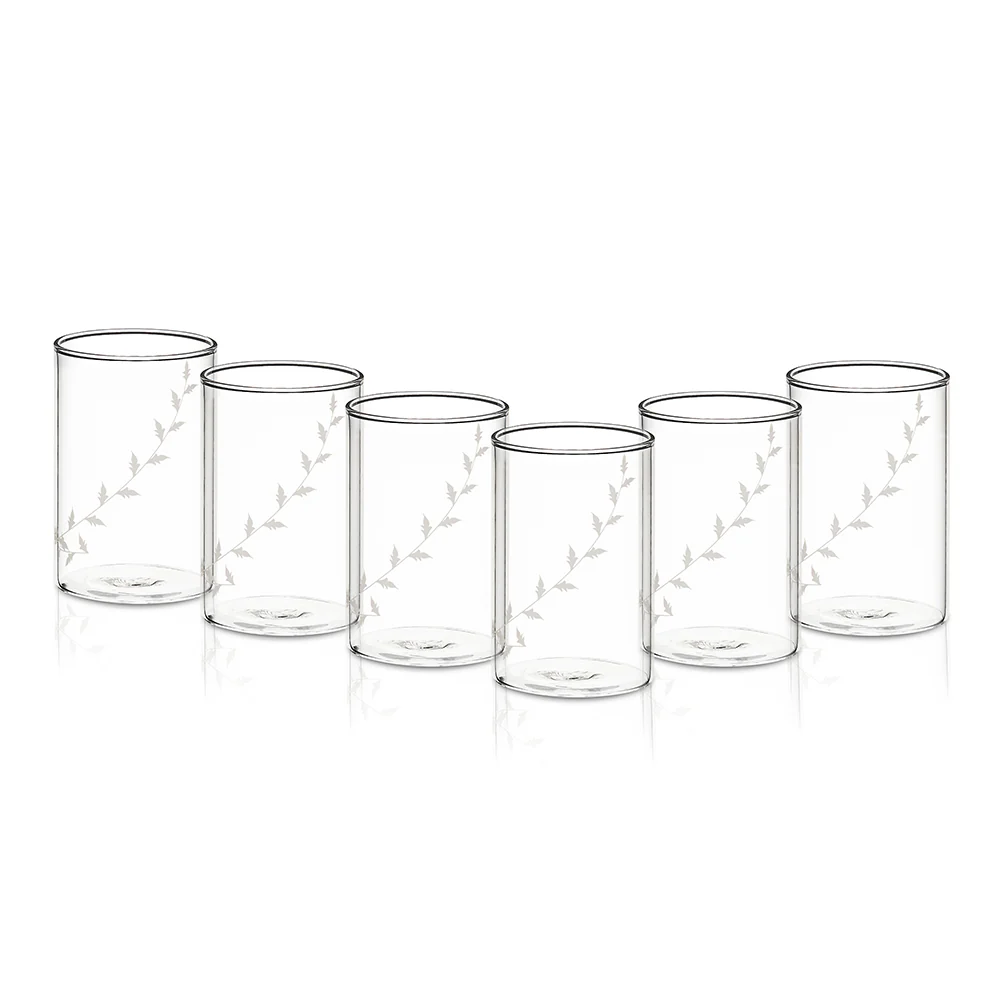 Borosil White Krip Glass - Image 5
